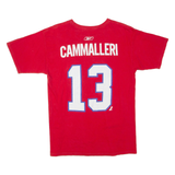 REEBOK X NHL Montreal Canadiens Mens T-Shirt Red S