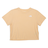 THE NORTH FACE Cropped Womens T-Shirt Orange S