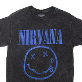 NIRVANA Mens Band T-Shirt Grey M