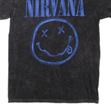 NIRVANA Mens Band T-Shirt Grey M