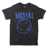 NIRVANA Mens Band T-Shirt Grey M