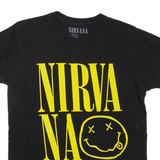 Nirvana Womens Band T-Shirt Black M