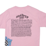 CHAMPION Lollapalooza Womens T-Shirt Pink M