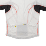 MAVIC Cycling Full Zip Mens Jersey White High Neck L