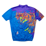 Brian Cycling Mens Jersey Blue 1/4 Zip L