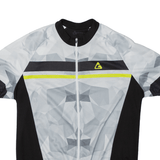 CROSSWAVE Cycling Full Zip Mens Jersey Grey High Neck XL