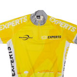 MAIRCH Cycling Mens Jersey Yellow High Neck M