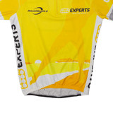 MAIRCH Cycling Mens Jersey Yellow High Neck M