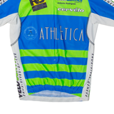 Cycling Mens Jersey Green High Neck S