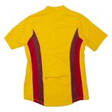 Cycling Shirt Mens Jersey Yellow 1/2 Zip S