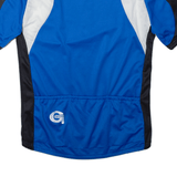 GONSO Cycling Shirt Mens Jersey Blue 1/4 Zip S
