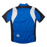 GONSO Cycling Shirt Mens Jersey Blue 1/4 Zip S
