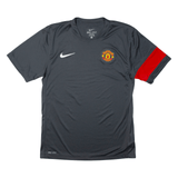 NIKE Manchester United Mens Football Shirt T-Shirt Grey S