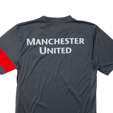 NIKE Manchester United Mens Football Shirt T-Shirt Grey S