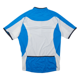 ION Cycling Shirt Mens Jersey Blue 1/4 Zip L