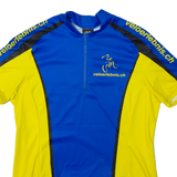 CUORE Cycling Shirt Mens Jersey Blue 1/4 Zip XL