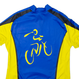 CUORE Cycling Shirt Mens Jersey Blue 1/4 Zip XL