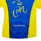 CUORE Cycling Shirt Mens Jersey Blue 1/4 Zip XL