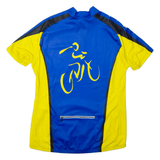 CUORE Cycling Shirt Mens Jersey Blue 1/4 Zip XL