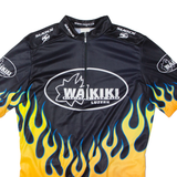 SUGOI Cycling Shirt Mens Jersey Orange 1/2 Zip L