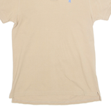 POLO CLUB Mens Polo Shirt Beige S