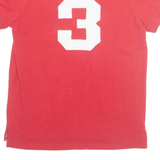 ROBIN RUTH SWISS Mens Polo Shirt Red S