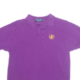 POLO CLUB Mens Polo Shirt Purple M