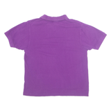 POLO CLUB Mens Polo Shirt Purple M