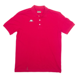 KAPPA Mens Polo Shirt Red 2XL