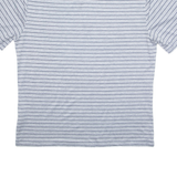 CALVIN KLEIN GOLF Mens Polo Shirt Grey Striped 2XL