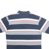 PAUL & SHARK Mens Polo Shirt Blue Striped S