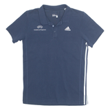 ADIDAS UEFA Mens Polo Shirt Blue M