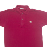 LACOSTE Mens Polo Shirt Red S
