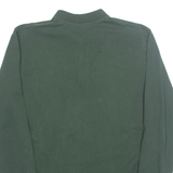 CARHARTT Mens Polo Shirt Green Long Sleeve L