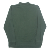 CARHARTT Mens Polo Shirt Green Long Sleeve L