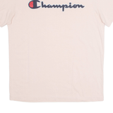 CHAMPION Mens T-Shirt Pink S