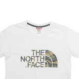 THE NORTH FACE Cropped Womens T-Shirt White XS
