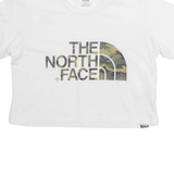THE NORTH FACE Cropped Womens T-Shirt White XS