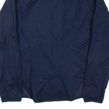 NIKE Womens Track Jacket Blue L
