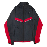 NIKE Mens Windbreaker Jacket Black XL