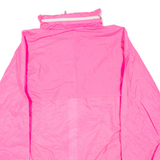 Womens Windbreaker Jacket Pink Nylon L