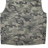 SUCCESS Mens Gilet Green Camouflage 2XL