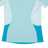 MAMMUT Womens T-Shirt Blue V-Neck L