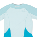 MAMMUT Womens T-Shirt Blue V-Neck L