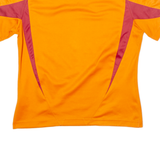 JACK WOLFSKIN Womens T-Shirt Orange V-Neck M