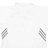 ADIDAS Womens Jersey White Collared UK 12