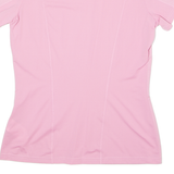 MAMMUT Womens T-Shirt Pink V-Neck S