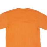KARL KANI Mens T-Shirt Orange Crew Neck M