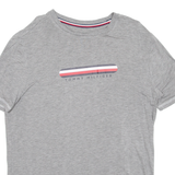 TOMMY HILFIGER Mens T-Shirt Grey M