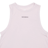 NEW BALANCE Womens T-Shirt Pink Sleeveless S